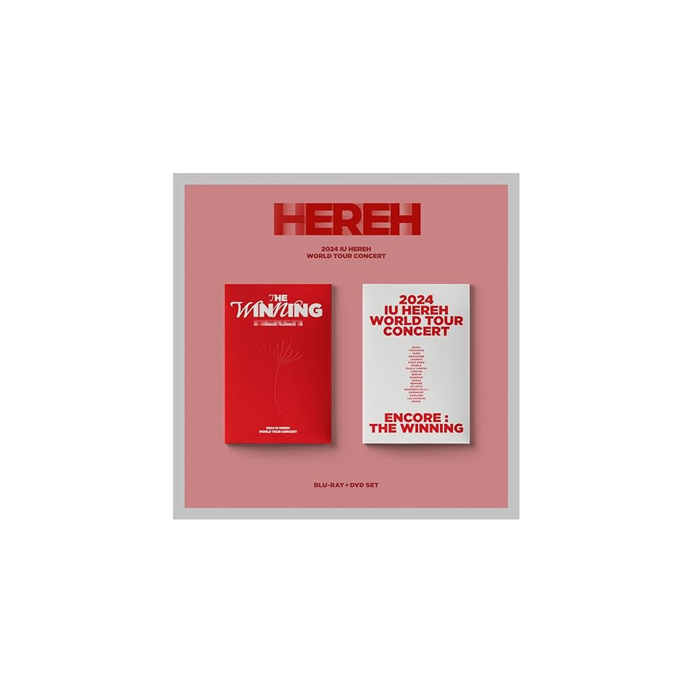IU HEREH World Tour Concert Full Set 1ea DVD Version+1ea BLU